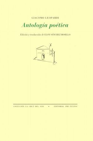 Libro Antología Poética Giacomo Leopardi