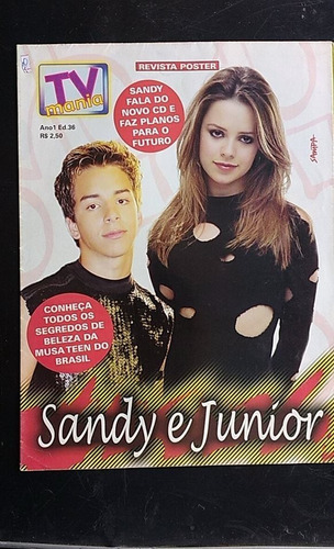 Revistas Antigas Sandy E Junior( Cada Unidade)