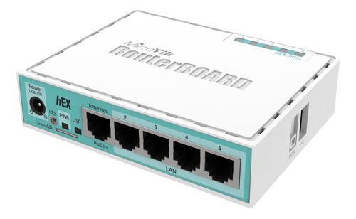 Routerboard Mikrotik Rb75o Gr3 Hex + Balanceo + Hotspot Wifi