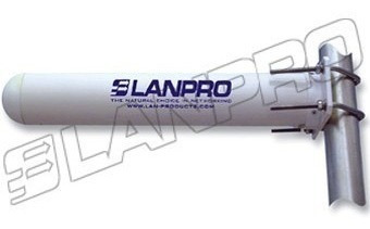 Imagen 6 de 8 de Antena Wifi Largo Alcance 2.4 Ghz Lanpro Lp Yagi2415 15 Dbi