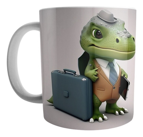 Mug Pocillo Dino - Profesiones R1