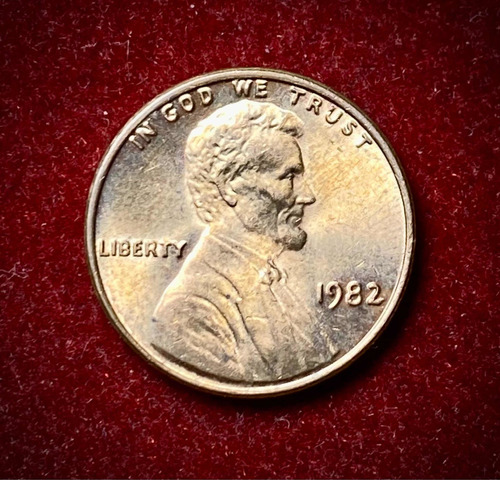 Moneda 1 Centavo Estados Unidos 1982 Km 201