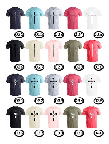 Imagem 5 de 5 de Kit C/3 Un Camisas Blusas Masculinas Gola V Estampadas