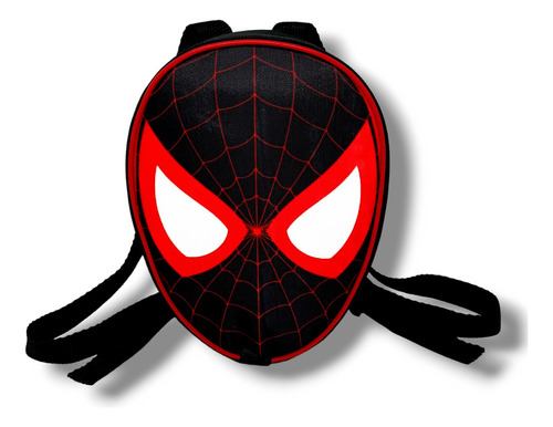 Dulcero Mochila Cara Spiderman Multiverso Miles Morales 100p