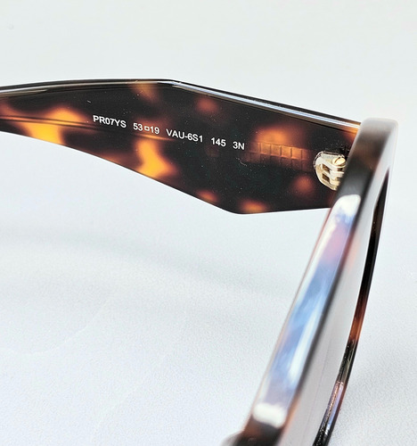 Lentes De Sol Prada Pr07ys Pr07ys Marrón Oscuro Marrón Marrón Dorado (Usado)