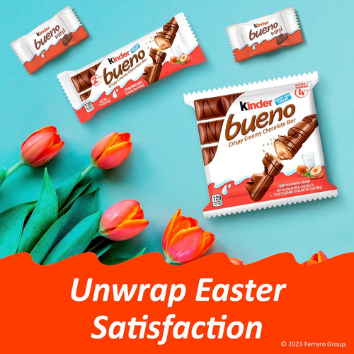 Kinder Bueno Mini Chocolate Con Leche Y Crema De Avellanas,