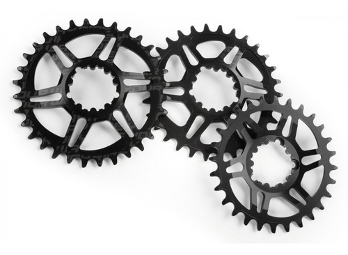 Plato Dartmoor Mtb Direct 34t, Narrow-wide, Standard, Negro