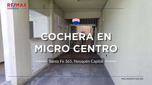 Cochera En Calle Santa Fe 365