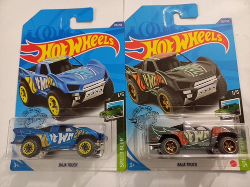 Pack 2 Baja Truck Fantasia - Hot Wheels