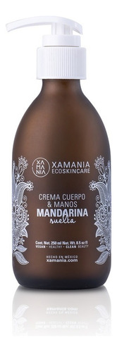 Crema Cuerpo & Manos Mandarina Xamania Ecoskincare Vegan