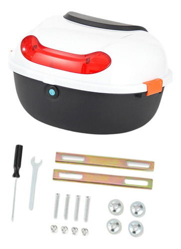 Maletero Trasero De Motocicleta Con 2 Llaves Y Kit De