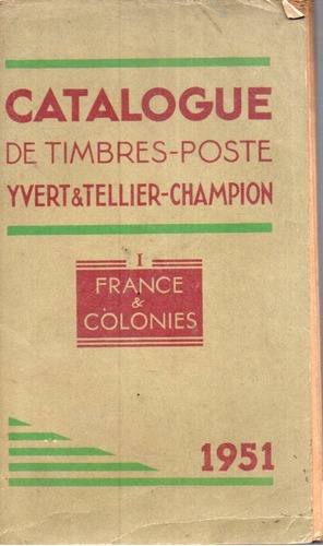 Catalogue De Timbres Poste 1951