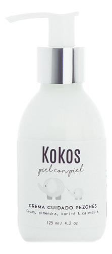 Crema Para Pezón, Kokos Organic, Libre De Químicos 120 Ml