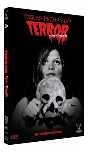 Dvd Obras-primas Do Terror Horror Francês - 6 Filmes Lacrado