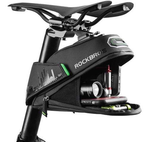 Imagen 2 de 2 de Bolso Trasero De Bicicleta Para Sillín Asiento Rockbros