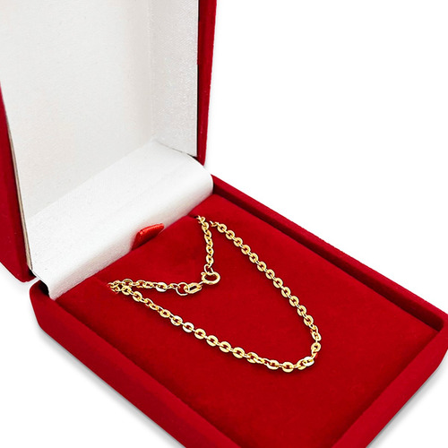 Pulseira Bailarina Em Ouro 18k Bracelete Feminino Comprimento 18 Cm Cor Amarelo Diâmetro 0 Cm