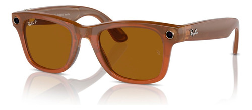 Gafas De Sol Inteligentes Ray-ban Meta Wayfarer Marron 53mm