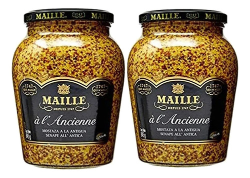 Kit C/ 2und Mostarda Maille A Moda Antiga (l'ancienne) 845g