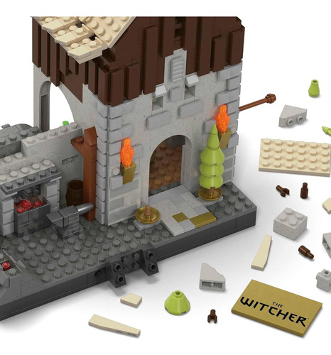 Conjunto De Juguetes De Construcción Mega The Witcher Grifo