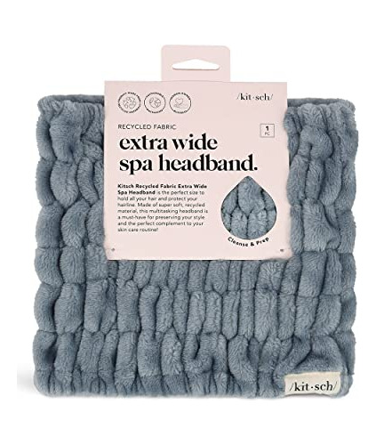 Kitsch Spa Headband - Banda De Maquillaje Extra Ancha 7btb6