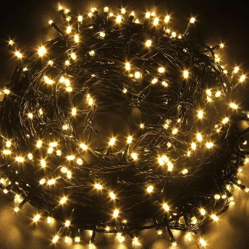 Imagen 4 de 5 de Guirnalda De Luces 300 Led Blanco Calido Boda Matrimonio 22m