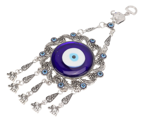 Imagen 3 de 10 de Adorno De Pared Turco De La Suerte Colgante De Ojo Azul CoLG