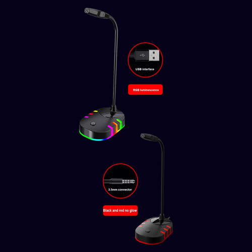 Kit De Micrófono Para Computadora Y Pc Micrófono De Condensa