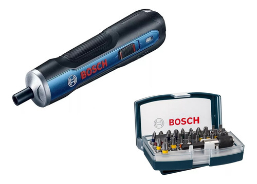 Atornillador Inalambrico Bosch Go + Set 32 Acc Bosch