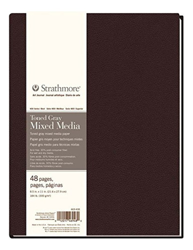 Sketchbook Strathmore 469-108 Diario De Arte De Tapa Dura, 1