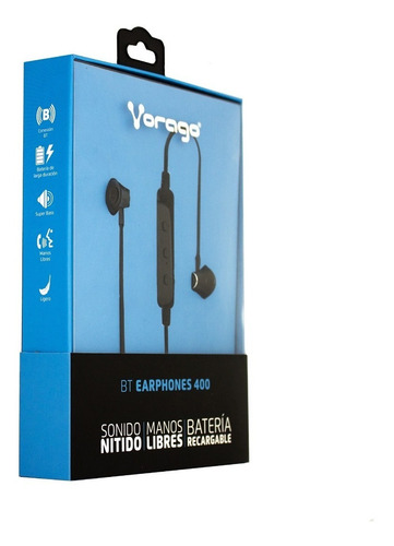 Imagen 7 de 7 de Audifonos Manos Libres Bluetooth Microfono Epb-400 Vorago