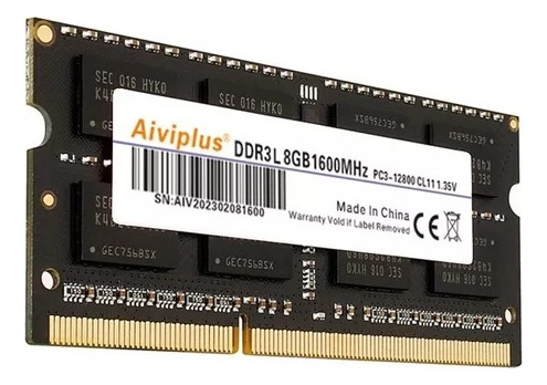 Memoria Ram Para Laptop 8gb Ddr3l 1600 Mhz Cl11 1.5v Sodimm (Usado)