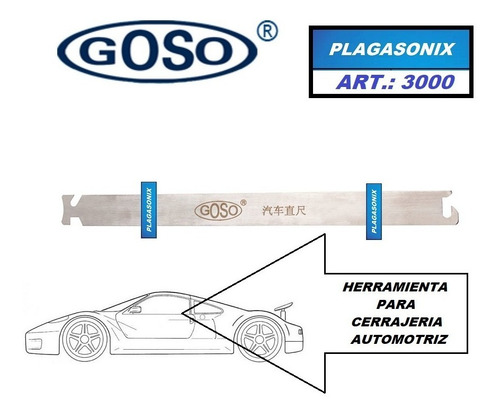 Imagen 4 de 9 de Fleje Para Apertura Automotor Auto Ganzua Cerrajero Psx-3000