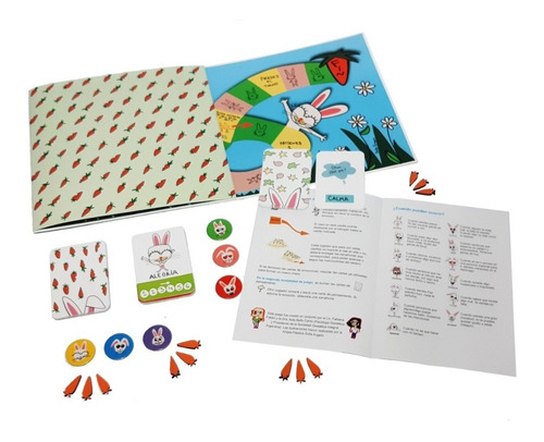Imagen 3 de 10 de Juego Mesa Recorrido Emociones Didácticos Infantil Niños