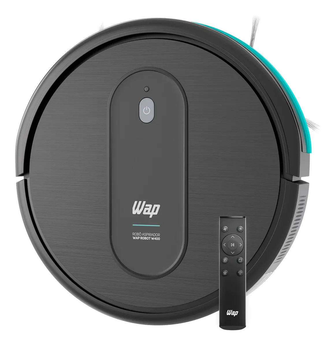 Robô Aspirador de Pó WAP ROBOT W400 Autorrecarga e  Controle