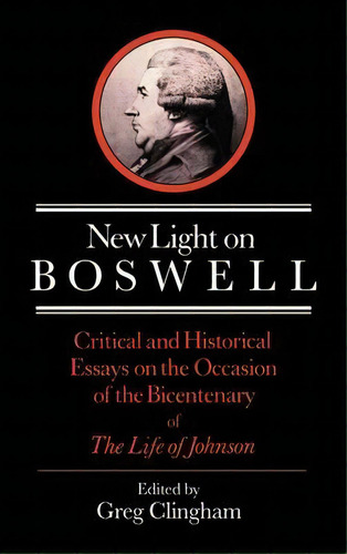 New Light On Boswell, De David Daiches. Editorial Cambridge University Press, Tapa Dura En Inglés
