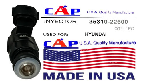 Inyector Hyundai Getz Elantra 1.6 35310-22600 Tienda Fisica