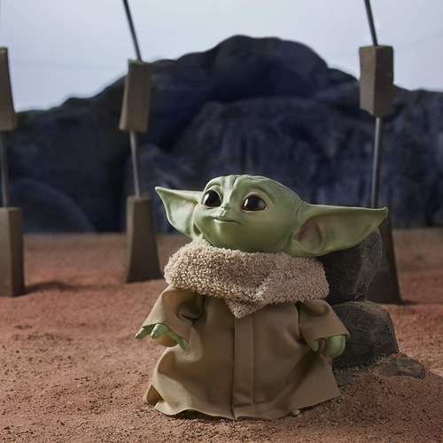Imagen 7 de 10 de Muñeco The Child Baby Yoda Mandalorian Star War F1115 Edu