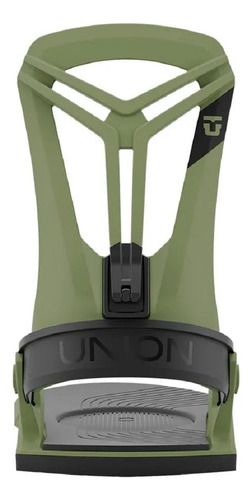 Fijaciones De Snowboard Union Flite Pro Verde Musgo M