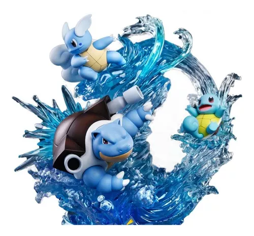 Boneco Pokémon Squirtle, Wartortle e Blastoise Sunny 3289 Pronta Entrega