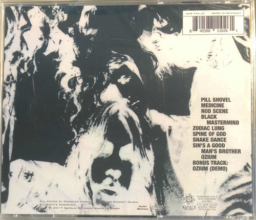 Cd Nuevo: Monster M - Spine Of God (1991)