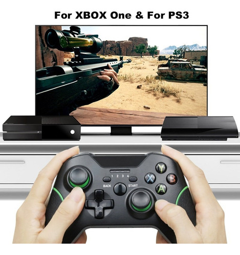 Imagen 3 de 10 de Control Joystick Inalámbrico Para Xbox One Pc Vibración Dual