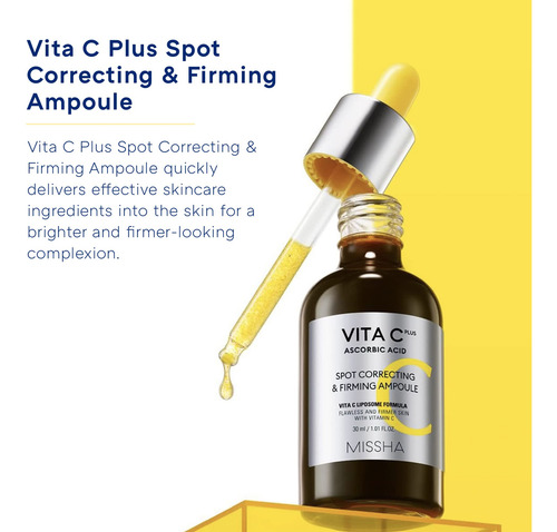 Sérum Missha Vita C Plus Corrector Y Reafirmante De Manchas
