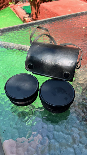 Lentes Auxiliares Yashicor Telephoto Y Angular Para Yashica (Usado)