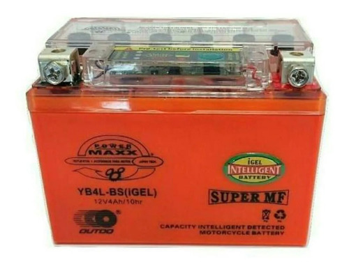 Bateria De Gel 4 Amp Para X3m - Winner Cg125 - Gto125 °-°