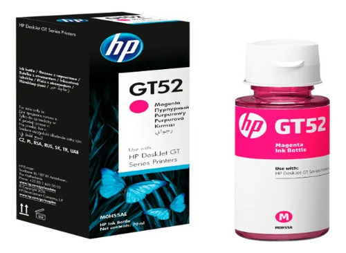 Tinta Impresora Hp Gt52 Botella Original