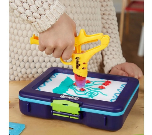 Play Doh Estudio De Arte Portatil Dohvinci Para Niños Xtre P Color Azul