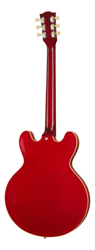 Guitarra Electrica Gibson Es-335 Satin Cherry Material Del Diapasón Palo De Rosa Orientación De La Mano Diestro