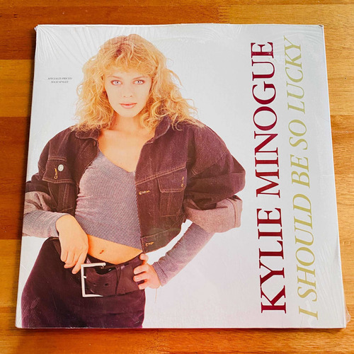 Kylie Minoguei Should Be So Lucky Vinilo Maxi Single 1987