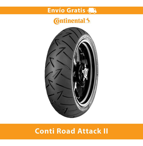 Cubierta 190/50 R17 -73w- Continental Road Attack 2 - Fs6