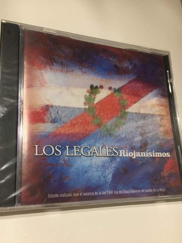 Los Legales Riojanisimos Cd Nuevo Sellado